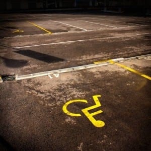 Parking minusválidos