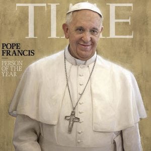 La revista Time ha elegido al Papa 'Persona del año'.