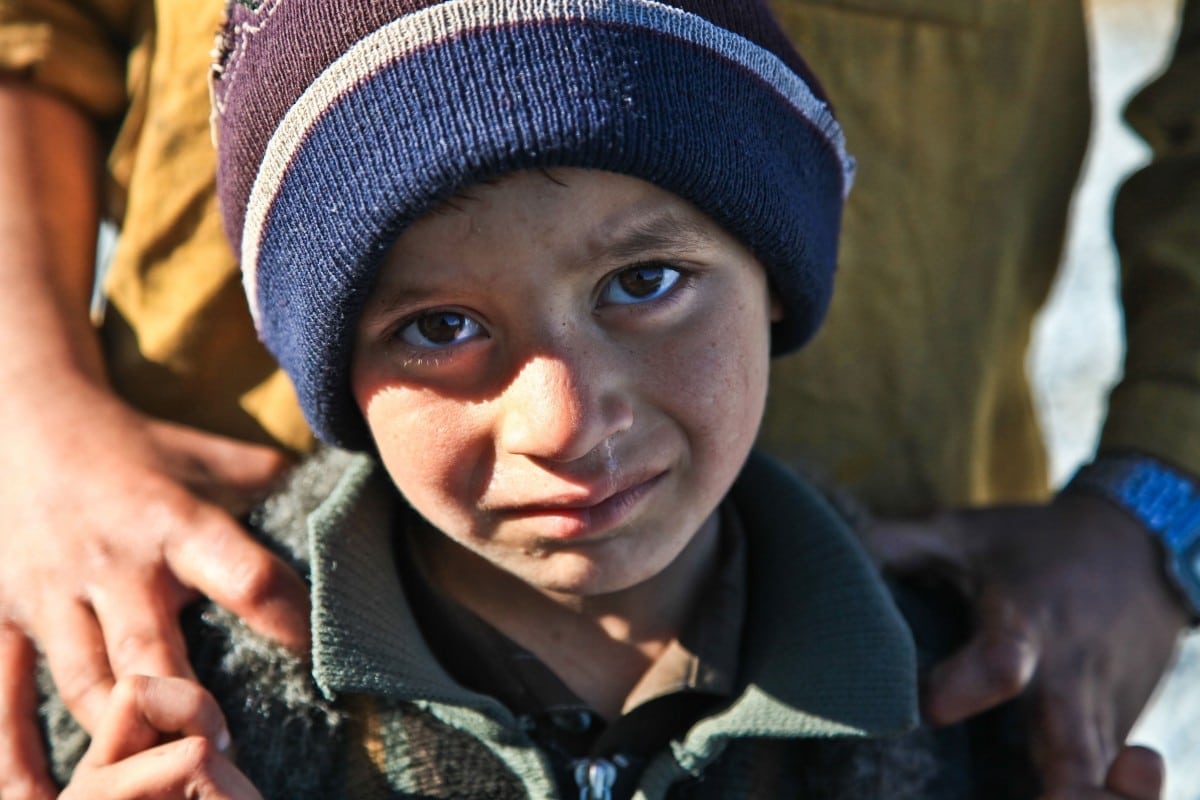 La Navidad en un campo de refugiados