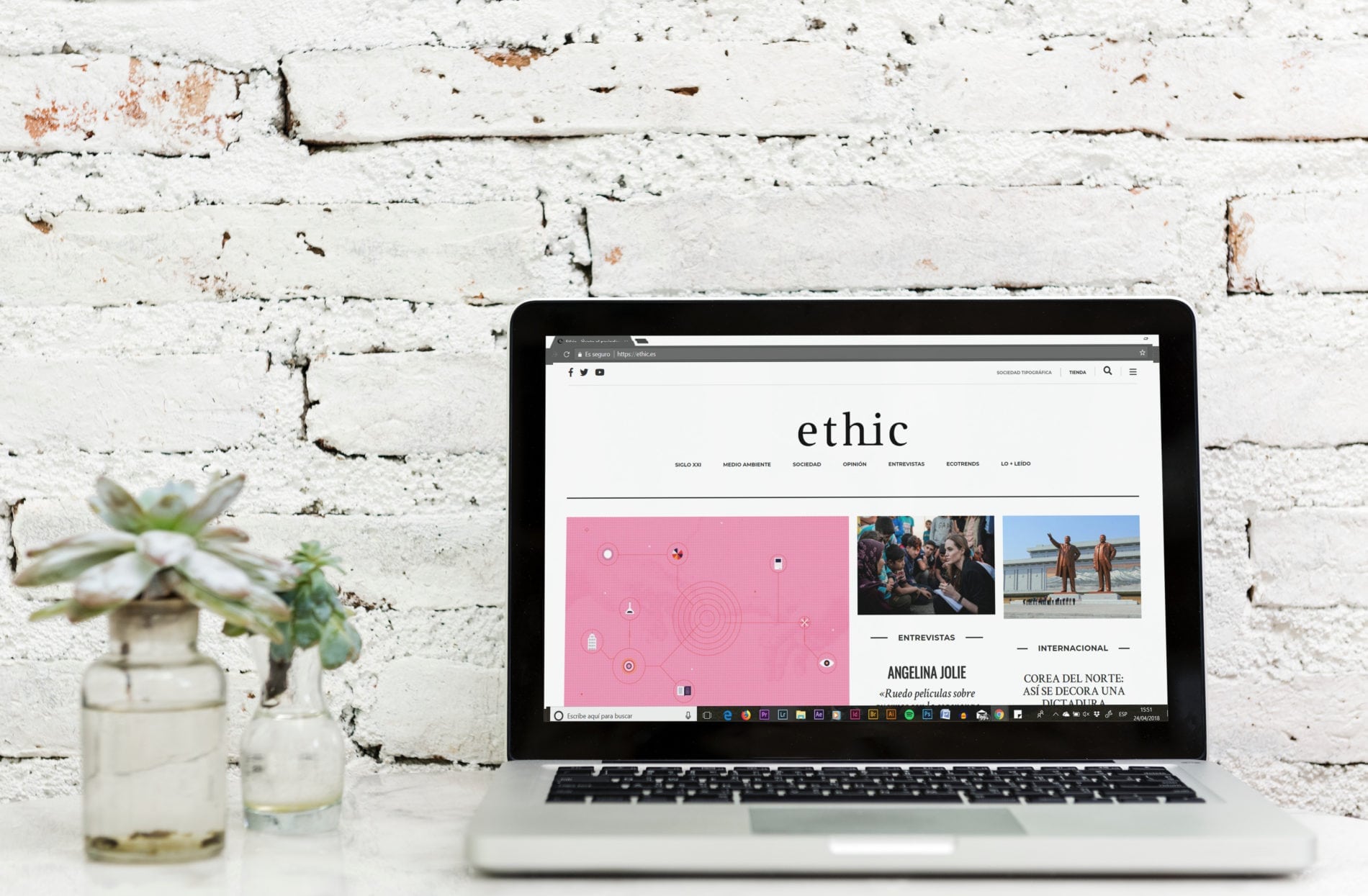 Ethic estrena nueva página web