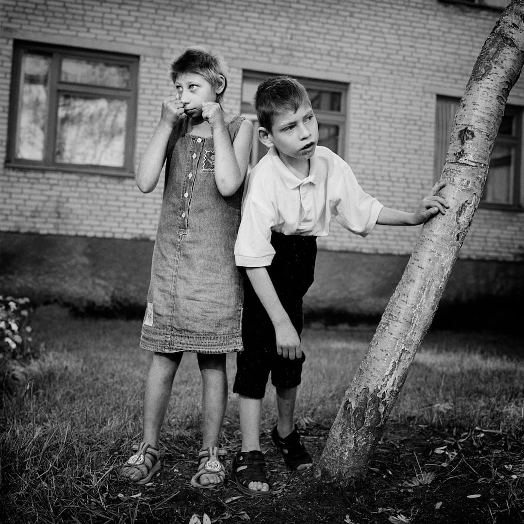 Niños en Veznova, Chernobyl | © Robert Knoth / Greenpeace