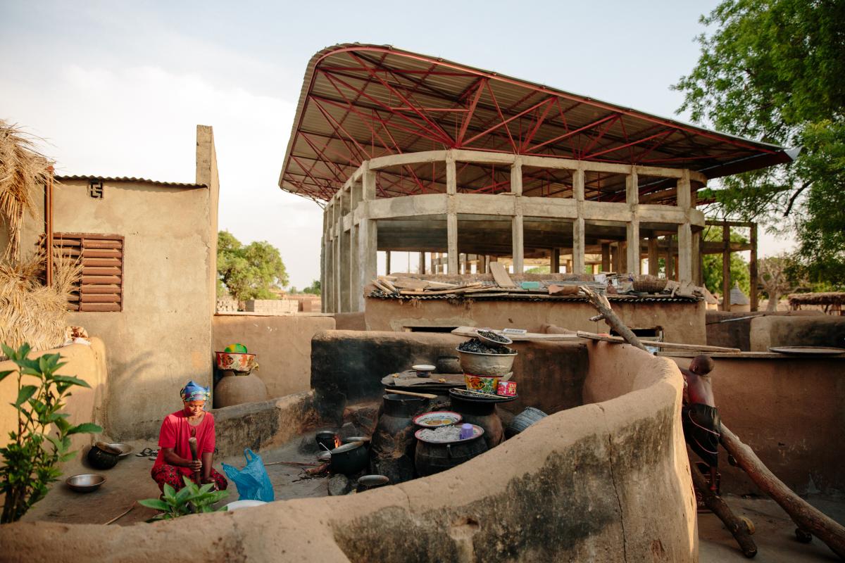 Centro de mujeres, Gando, Burkina Faso (2011-en curso) || © Daniel Schwartz