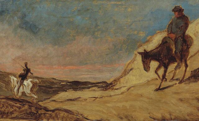 Daumier Quijote Humanidad