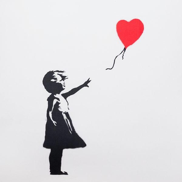 Banksy. The Street is a canvas