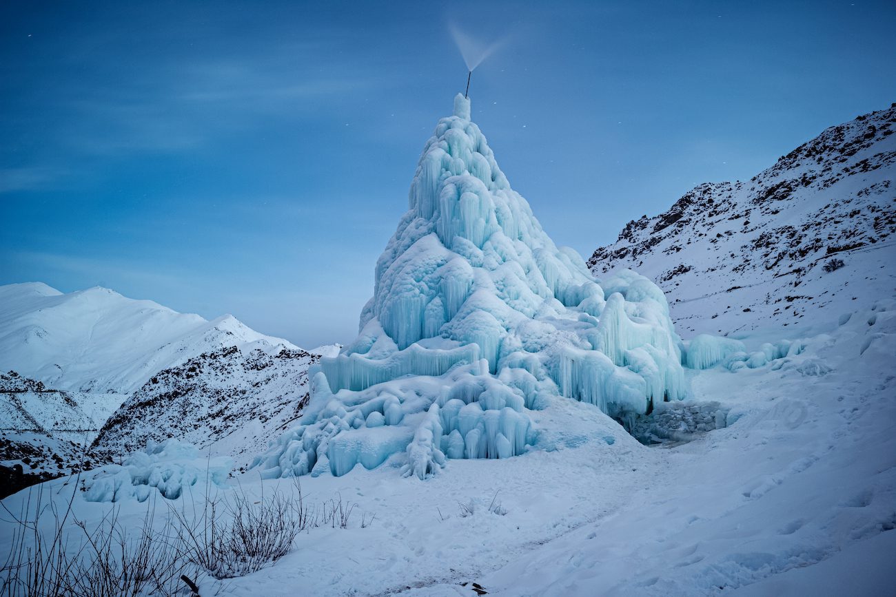 Una manera de luchar contra el cambio climático: fabrica tus propios glaciares