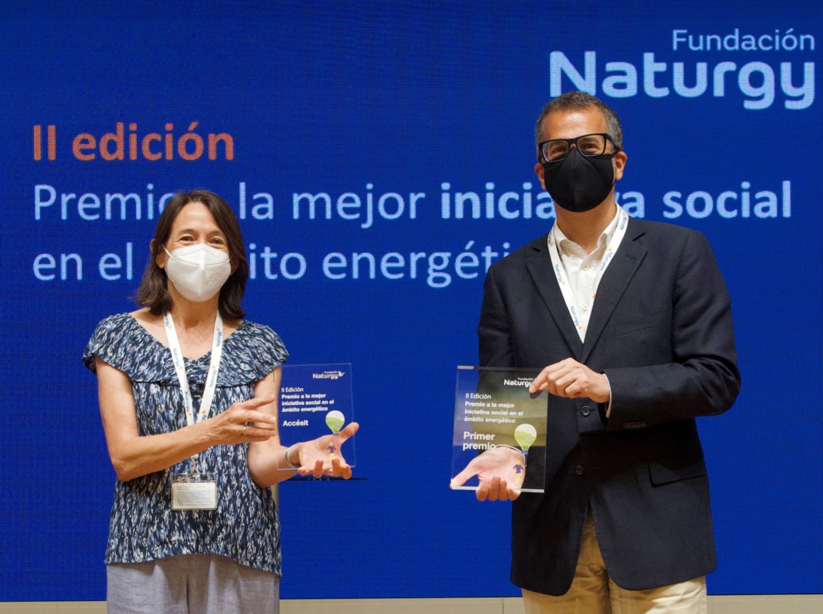 Premiados en la II edición del ' Premio a la Mejor Iniciativa Social en el ámbito energético' de Fundación Naturgy.
