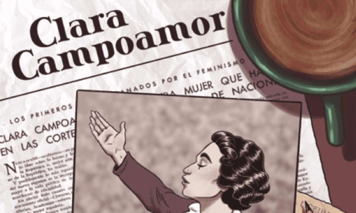 Biografía en viñetas: Clara Campoamor