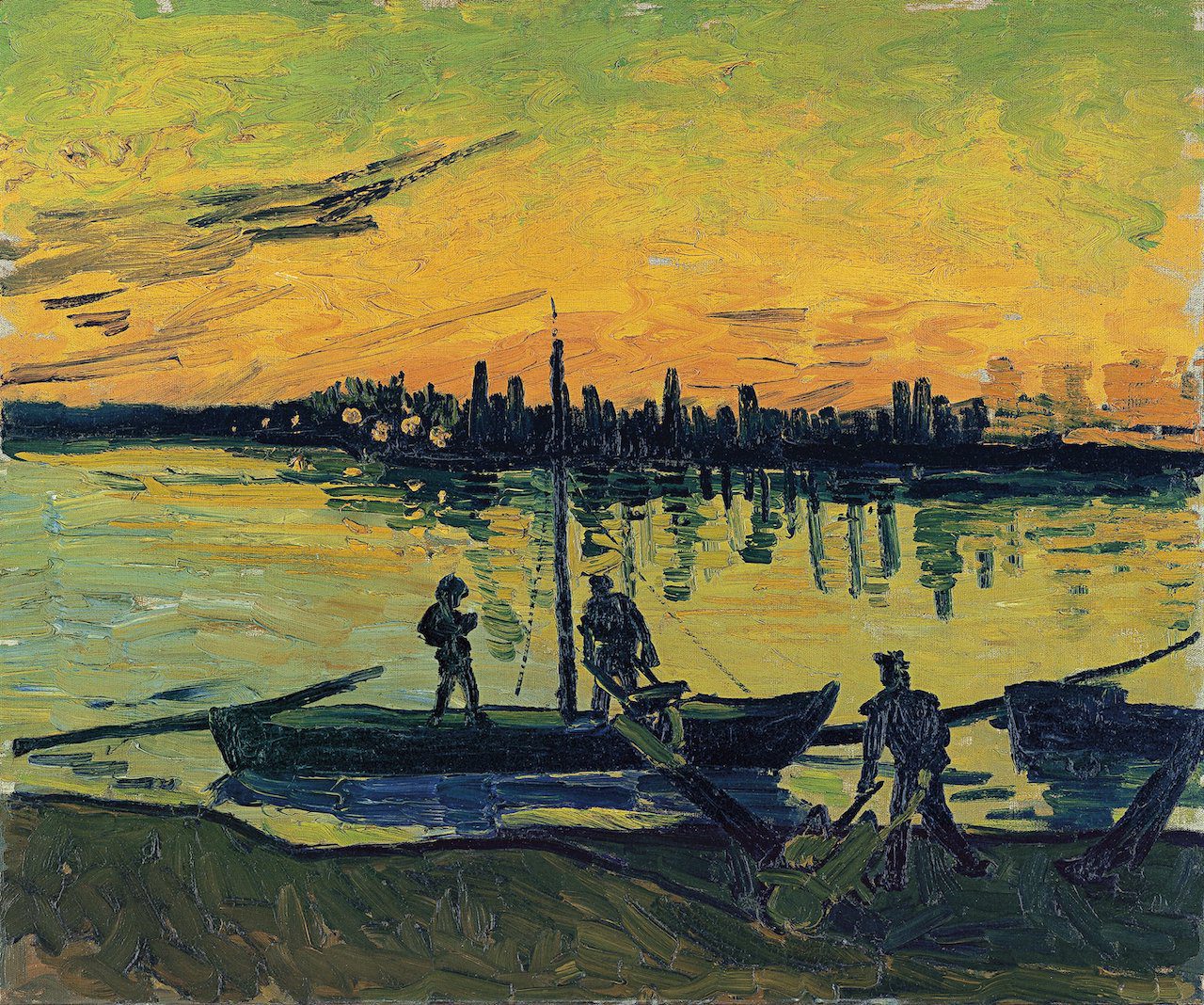 'Los descargadores de Arlés' (1888) | Vincent Van Gogh