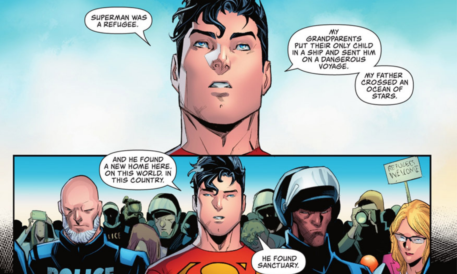 Superman ante dos nuevos enemigos: la crisis climática y la desigualdad -  Ethic : Ethic