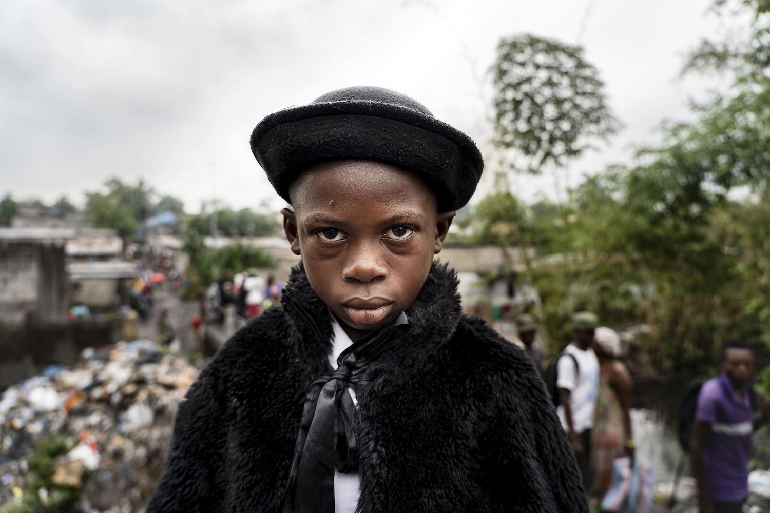 Natan Mahata, estudiante de 8 años y 'sapeur' desde hace 3. Kinshasa, 2019. | © Tariq Zaidi