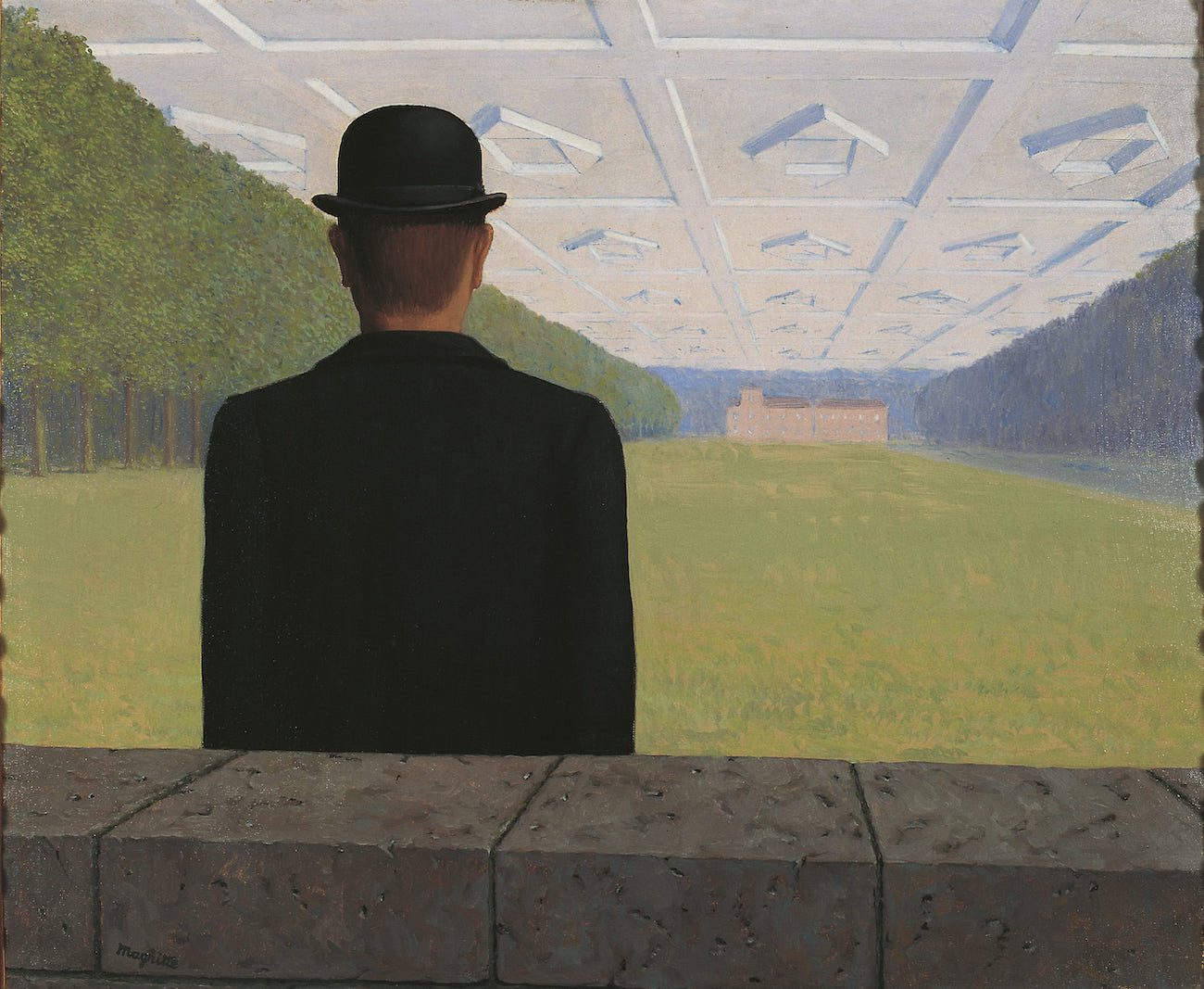 René Magritte, 'El gran siglo', 1954 | Cortesía de Ludion Publishers © René Magritte, VEGAP, Barcelona, 2022.