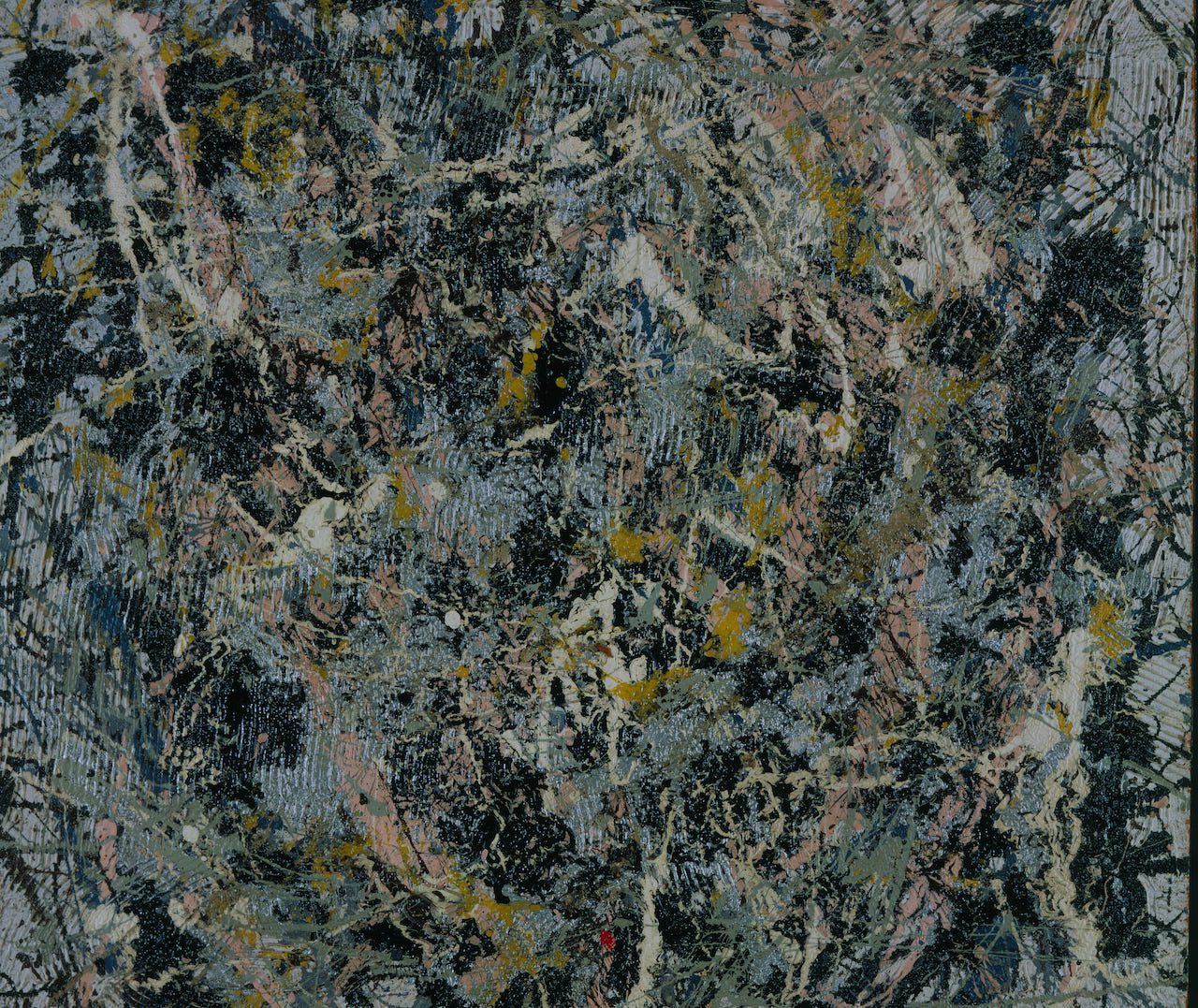 Jackson Pollock. 'Número 11'. (1950). | Óleo y pintura de aluminio sobre masonita. Thyssen-Bornemisza Collections.