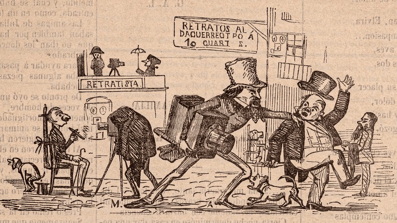 M. «El artículo de moda» El Gato, 27 de noviembre de 1864 Biblioteca del Museo Nacional del Romanticismo Imagen: Fabián Álvarez Martín
