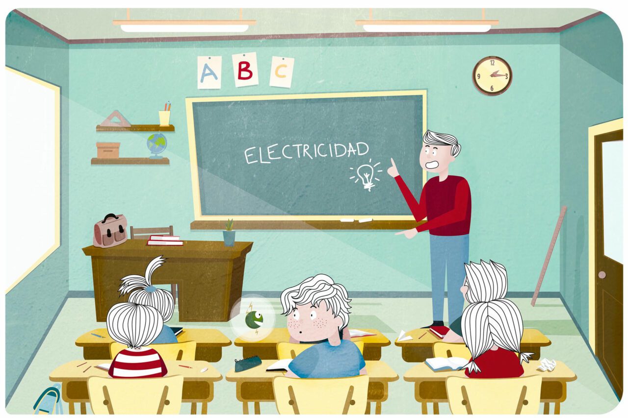 León y el viaje del electrón