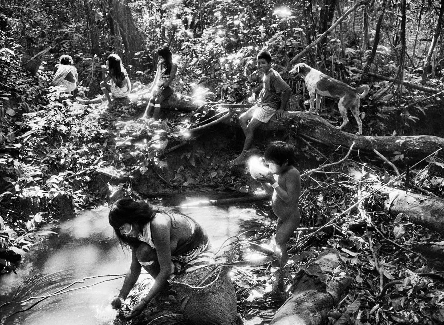 Indígenas marubo, valle del Yavarí. Estado de Amazonas, Brasil, 1998
