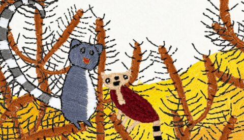 El hombre cebú y la hermana pequeña