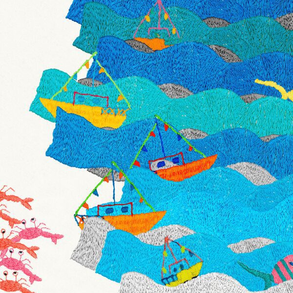 El hombre cebú y la hermana pequeña