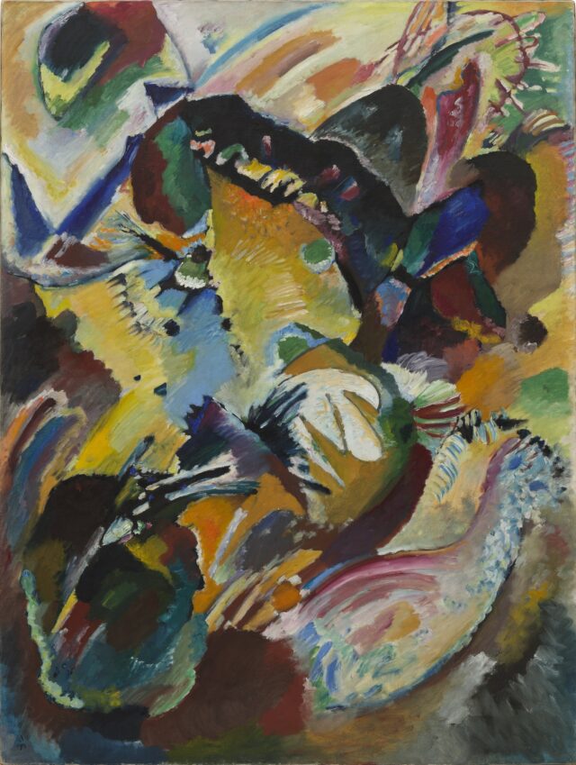 Vasily Kandinsky. ‘Panel para Edwin R. Campbell n.º 2’. 1914. © MoMA
