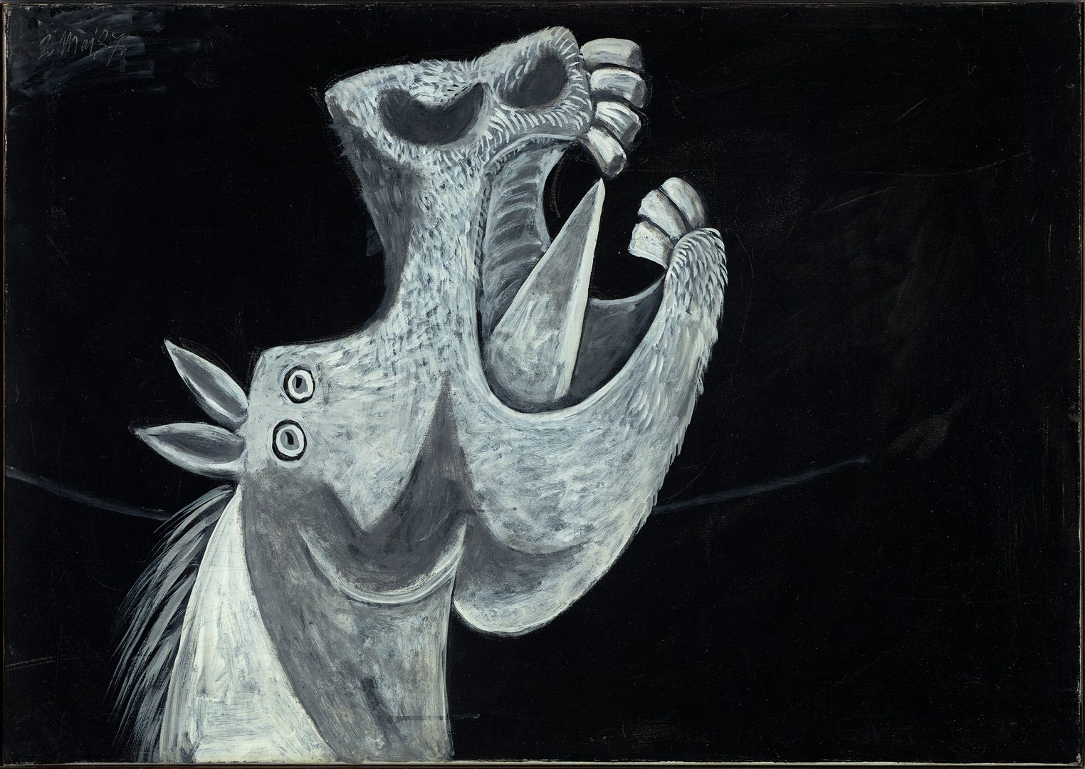 Picasso Pablo - ‘Cabeza de caballo’, esbozo para ‘Guernica’
