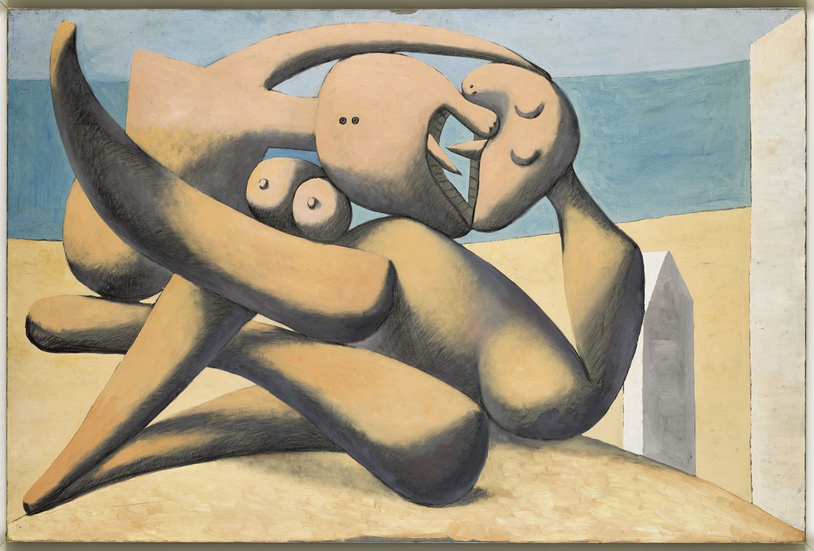 Pablo Picasso - ‘Figuras a la orilla del mar’
