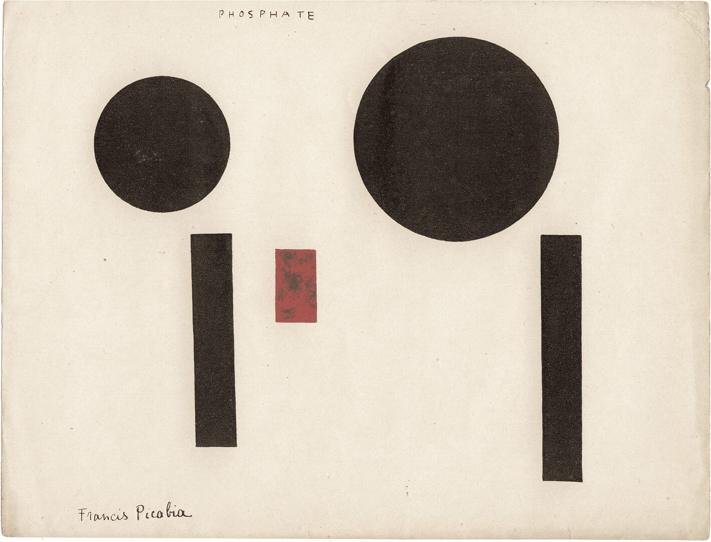 Francis Picabia. Phosphate.
