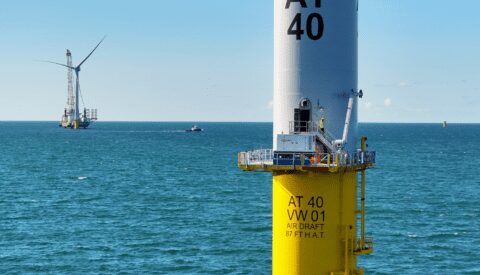 Iberdrola cede el paso a las ballenas en su parque eólico marino de Estados Unidos