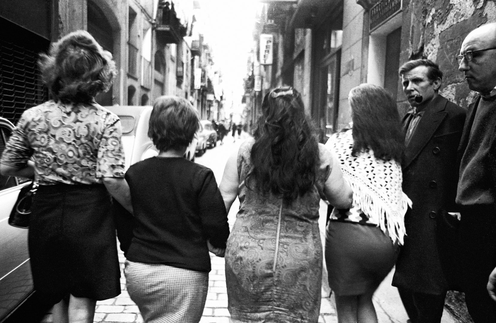 Putas en el Barrio Chino. Barcelona, 1969