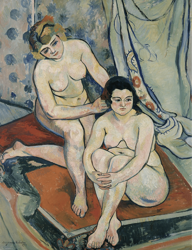 Las bañistas, 1923