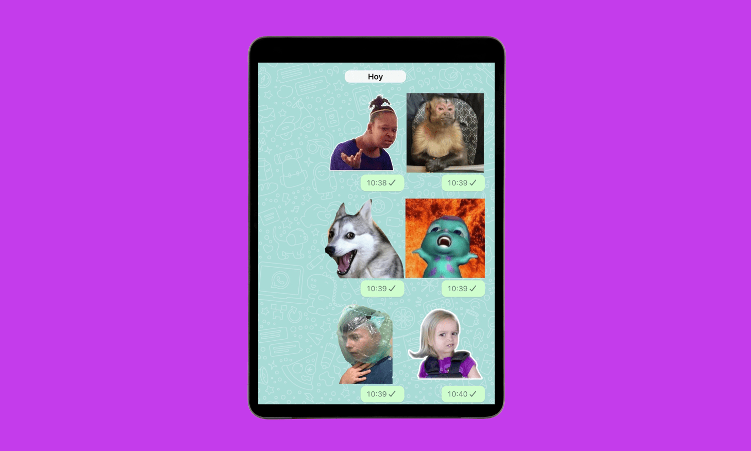 La nueva lengua de los stickers