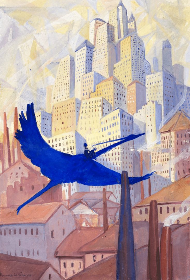 El pájaro azul, 1927