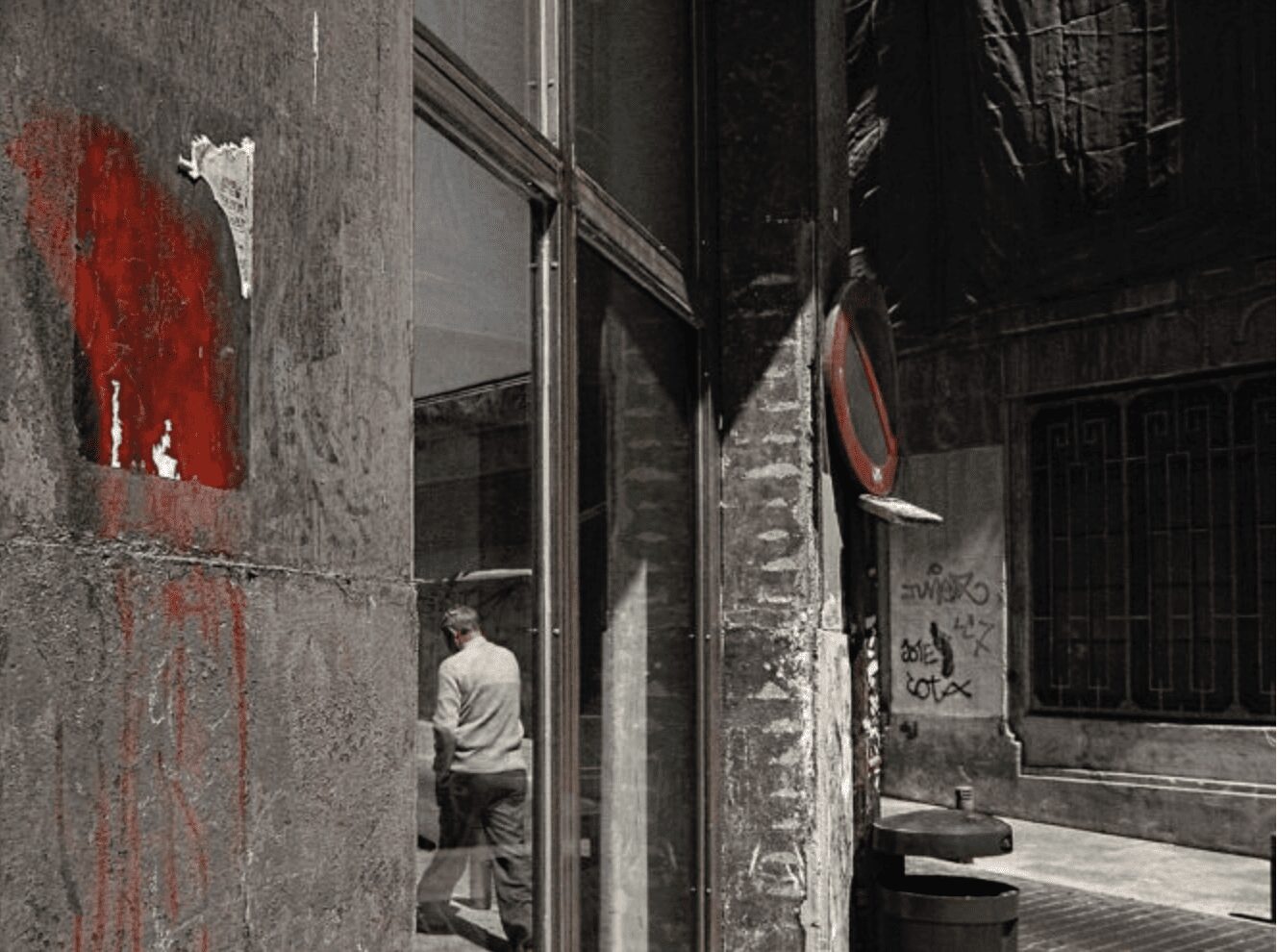 Red Paint, Madrid, 2001