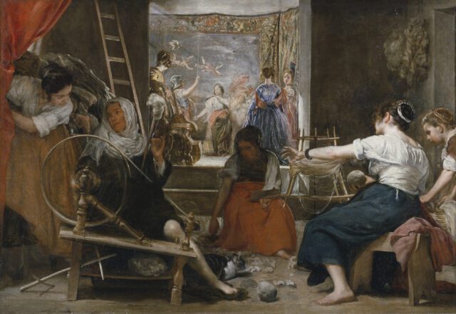 ‘La fábula de Aracne’ o ‘Las hilanderas’ (Diego Velázquez)