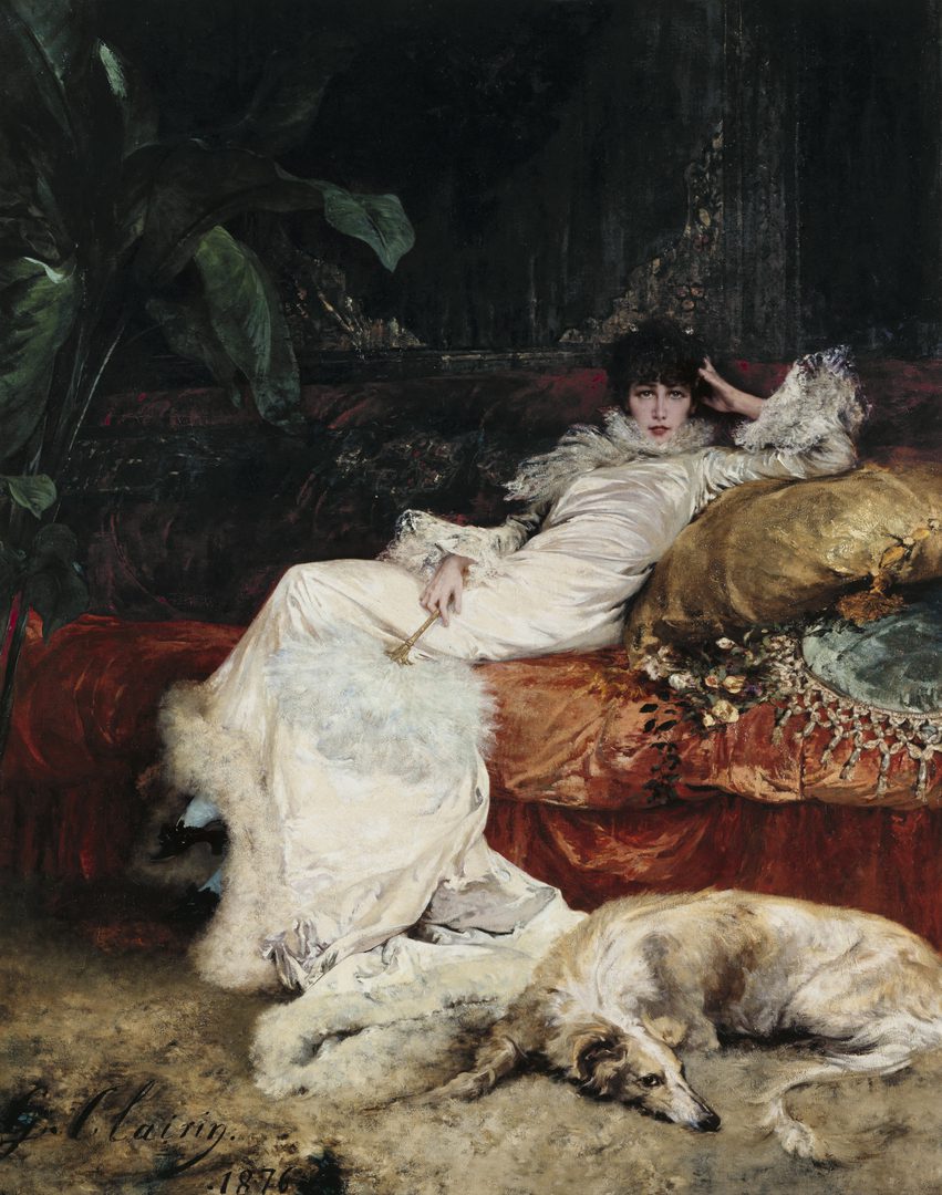 Retrato de Sarah Bernhardt