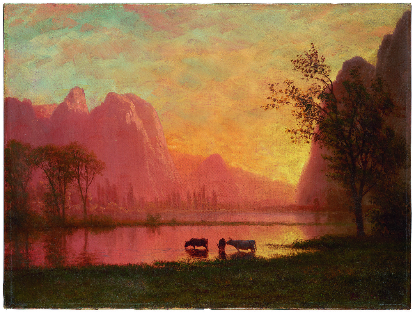 Puesta de sol en Yosemite