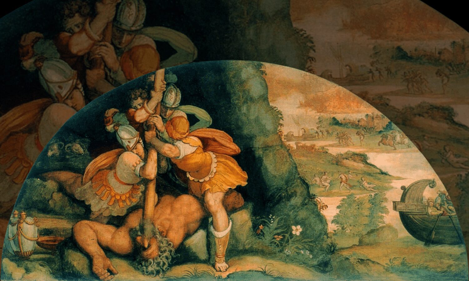 Polifemo y otros monstruos de la mitología griega