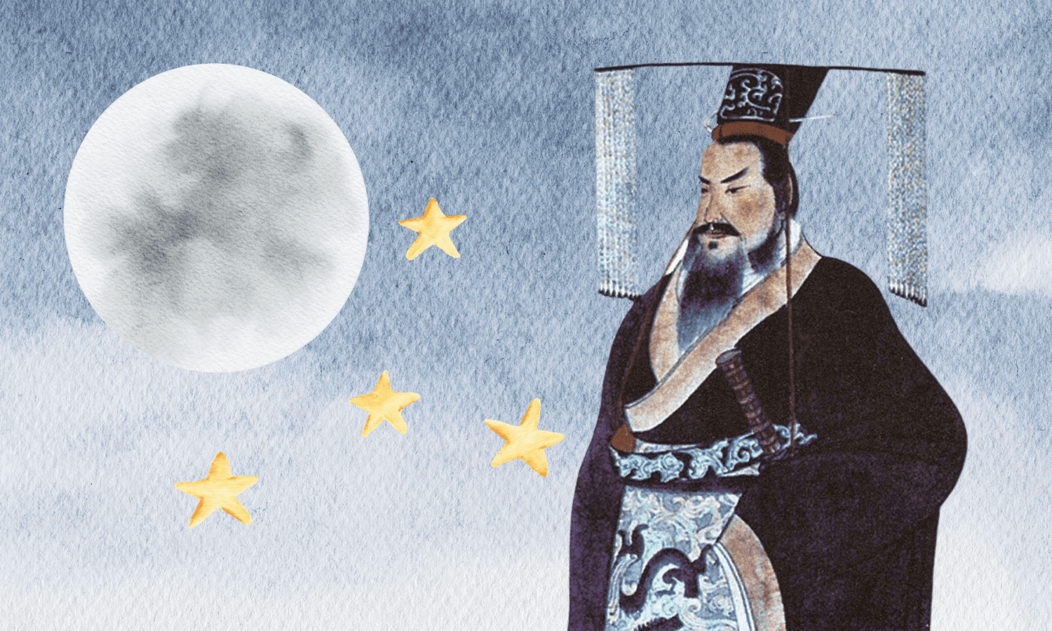 Qin Shi Huang y los libros incendiados