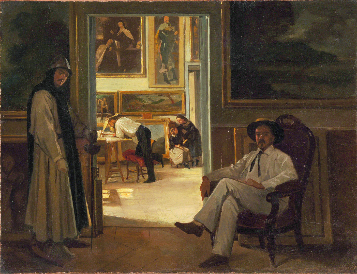 Estudio de los Madrazo en la calle Alcalá