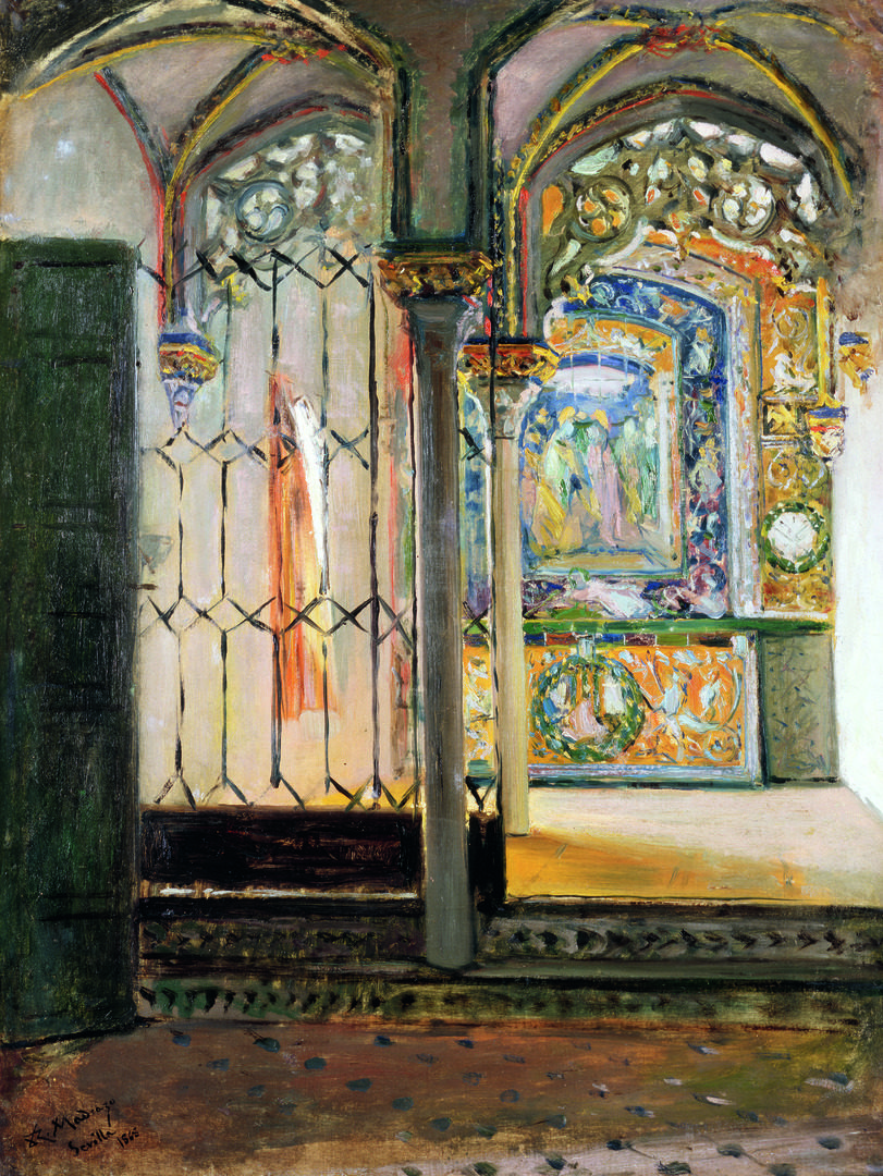 Recuerdo de la capilla del Alcázar de Sevilla