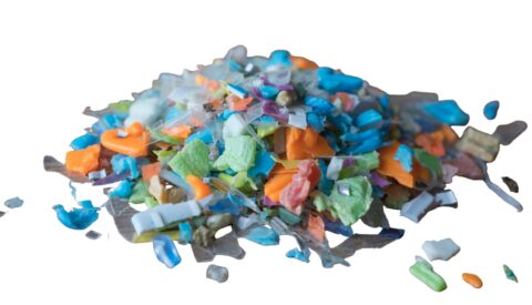 Plástico en el aire