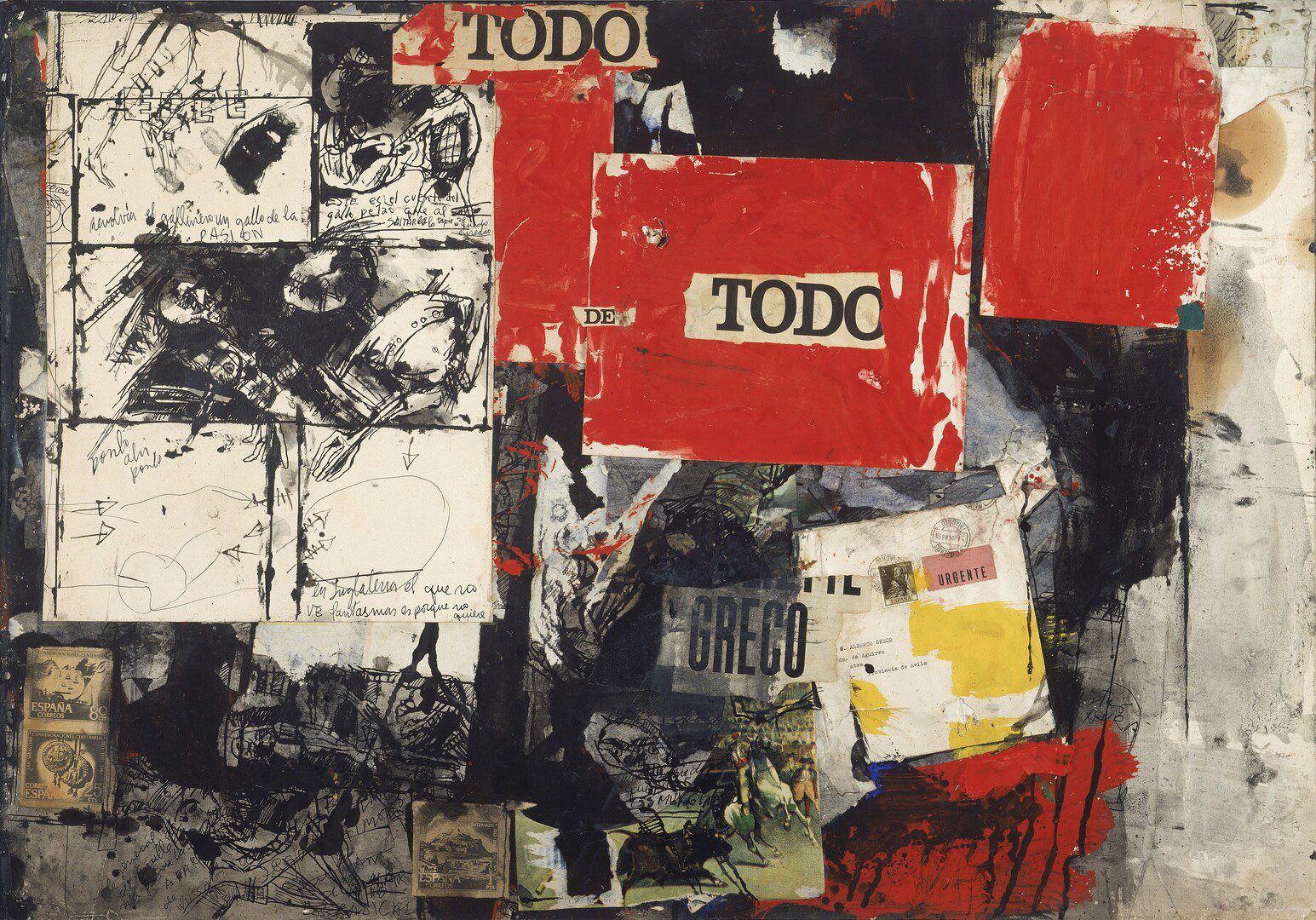 Alberto Greco. Todo de todo, 1964. IVAM Institut Valencià d’Art Modern, Generalitat.