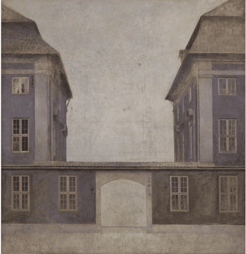 Los edificios de la Compañía Asiática, vistos desde la calle Sankt Annæ, Copenhague