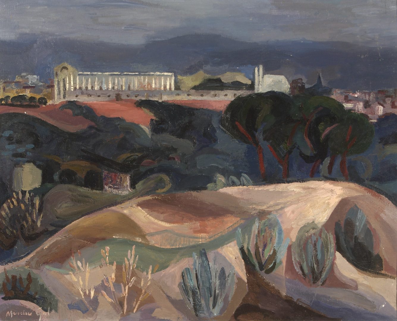 Vista del Palacio Real