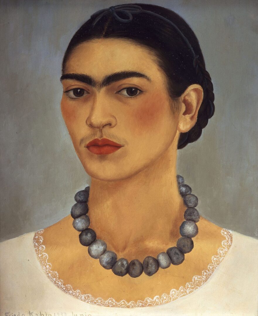Frida Kahlo: Autorretrato con collar