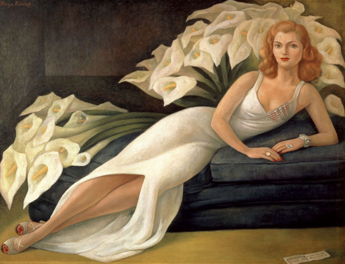 Diego Rivera:   Retrato de Natasha Gelman
