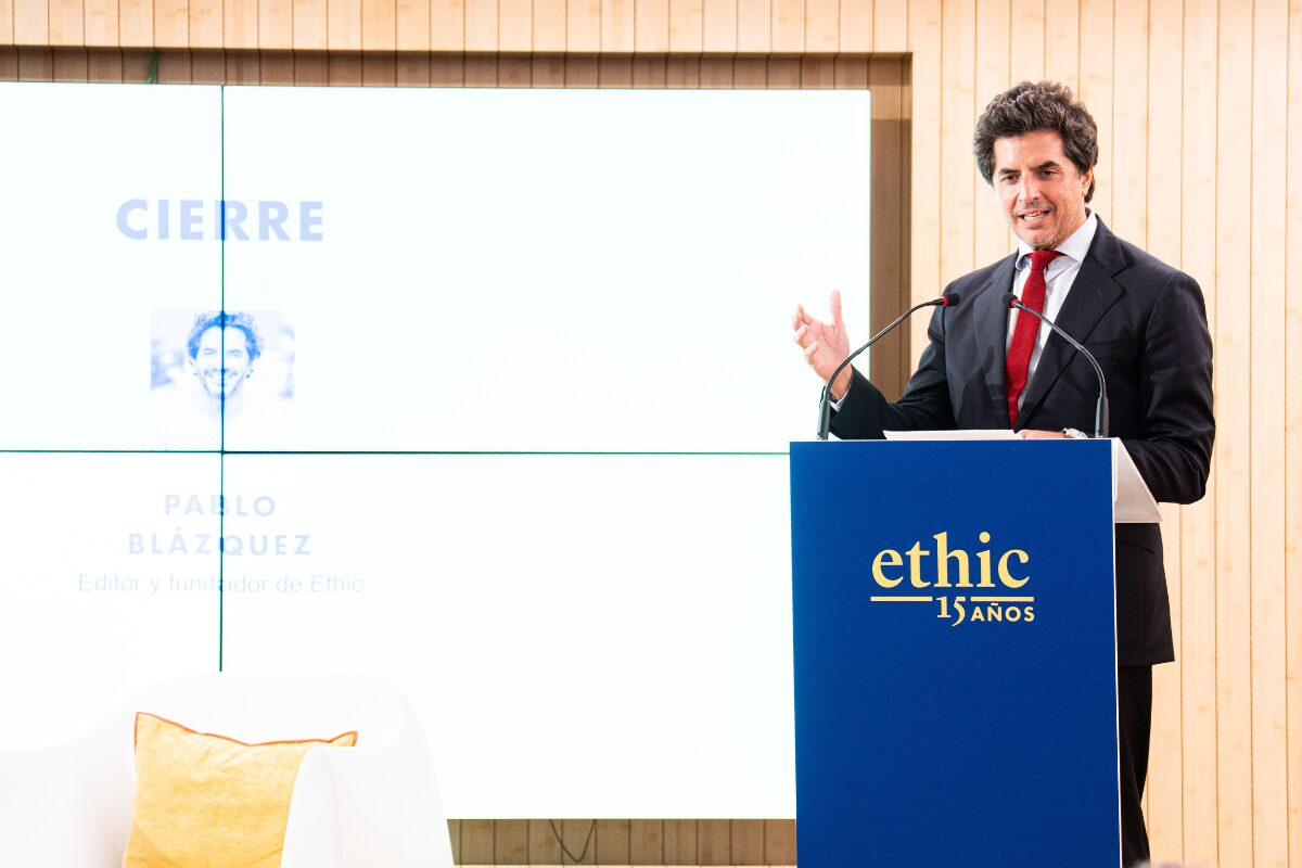 15º aniversario de Ethic | Pablo Blázquez: «Hoy más que nunca nos toca cuidar las instituciones y las políticas de consenso»