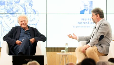 Felipe González: «Solo puede haber consenso si hay confrontación»
