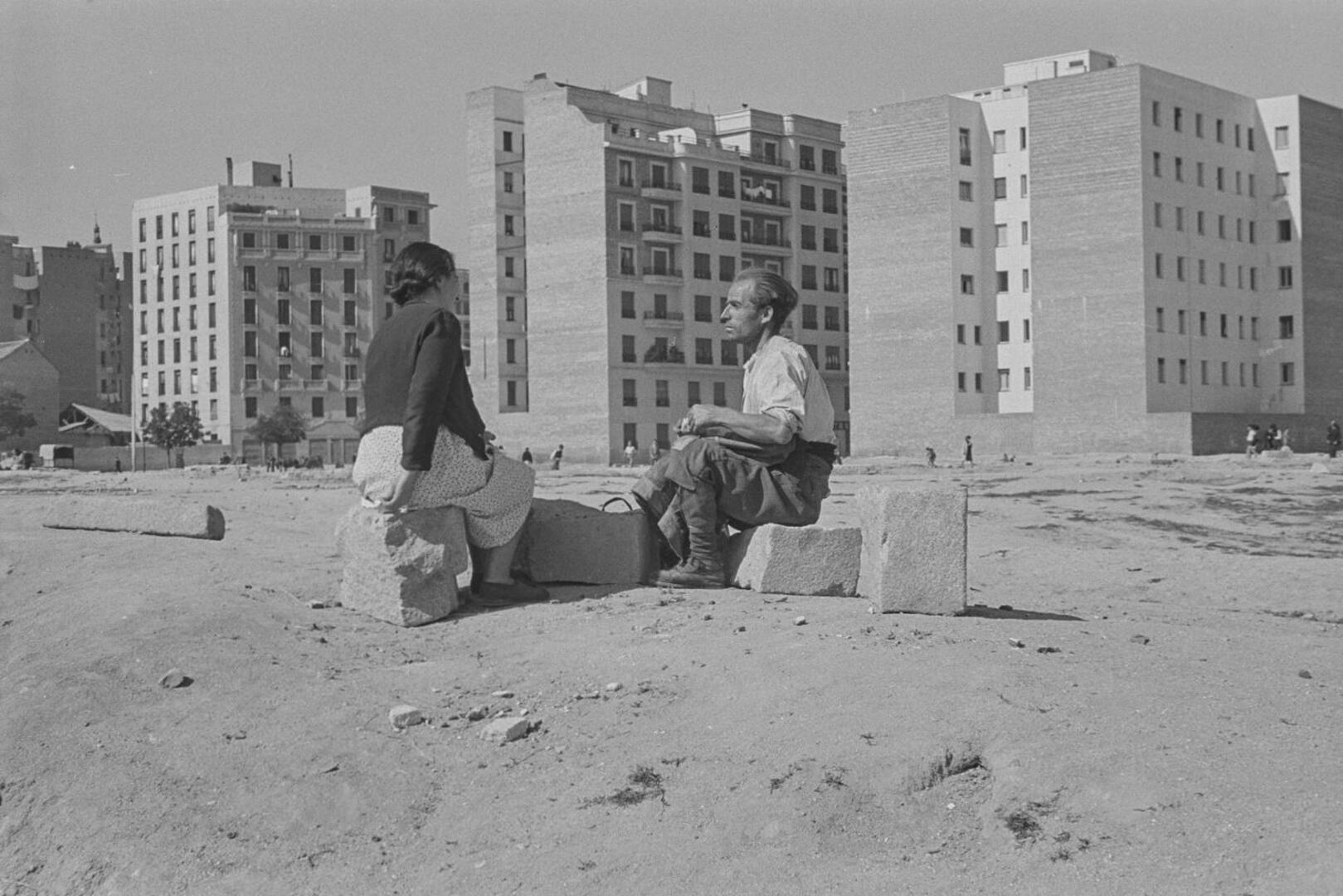 Tomando el sol. 1940