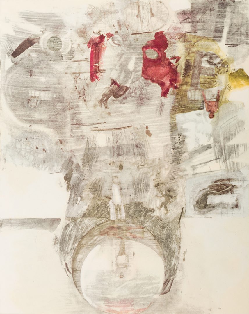 Robert Rauschenberg. Canto XXXIV. Noveno círculo, Cocito: traidores. Anillo 4: Judeca y los traidores a sus benefactores.